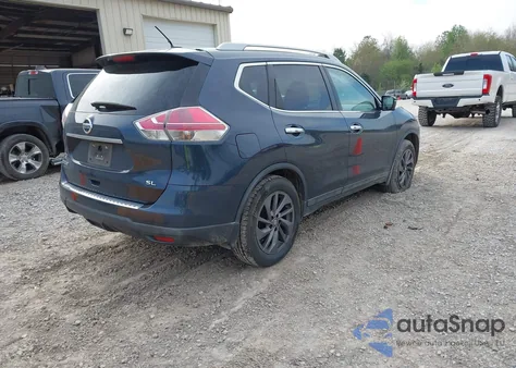 2016 Nissan Rogue Sl из США, поврежденный, VIN 5N1AT2MT7GC865144